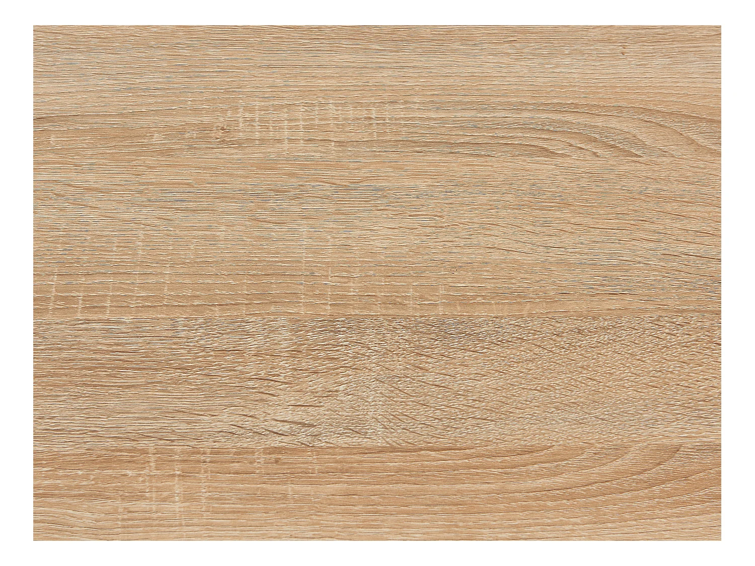 Rozkładany stół do jadalni 6 do 10 osób z MDF i metalu - Naturalny i czarny - CATONAY