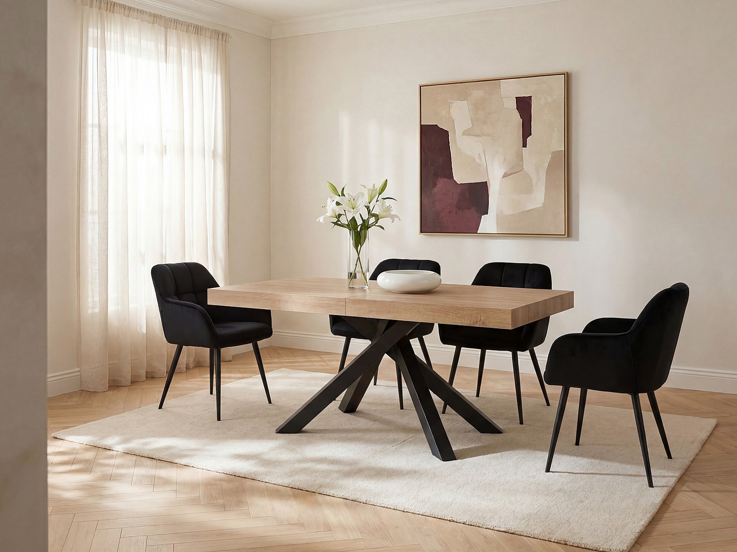 Table extensible rectangle