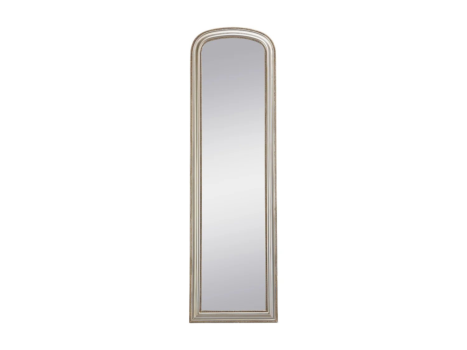 Standspiegel Vintage - 50 x 170 cm - Paulowniaholz - Beige - TERESA