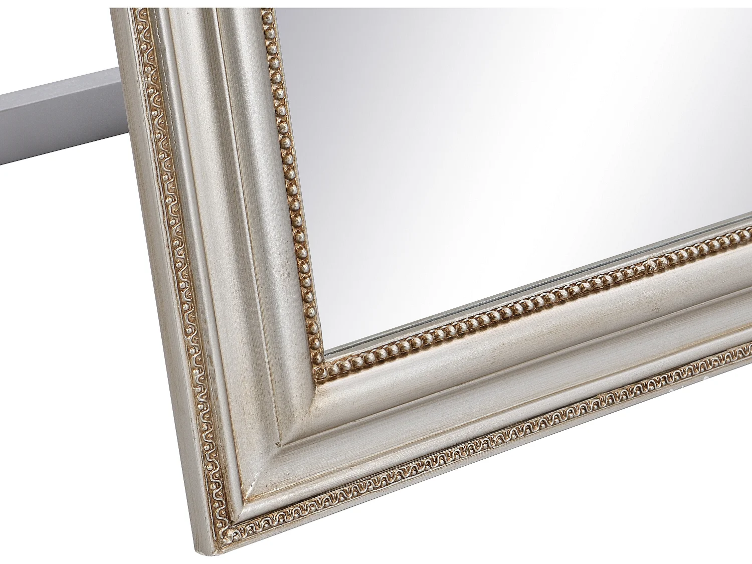 Standspiegel Vintage - 50 x 170 cm - Paulowniaholz - Beige - TERESA