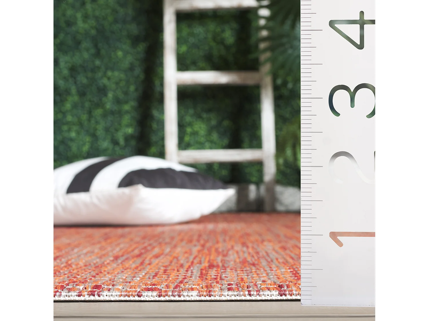 Tapis Rouge/Neutre 160 X 231 cm - Daphne