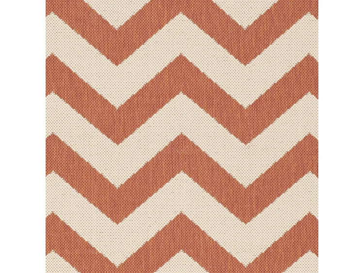 Tapis Orange/Neutre 79 X 152 cm - Chelsea