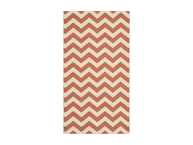 Tapis Orange/Neutre 79 X 152 cm - Chelsea