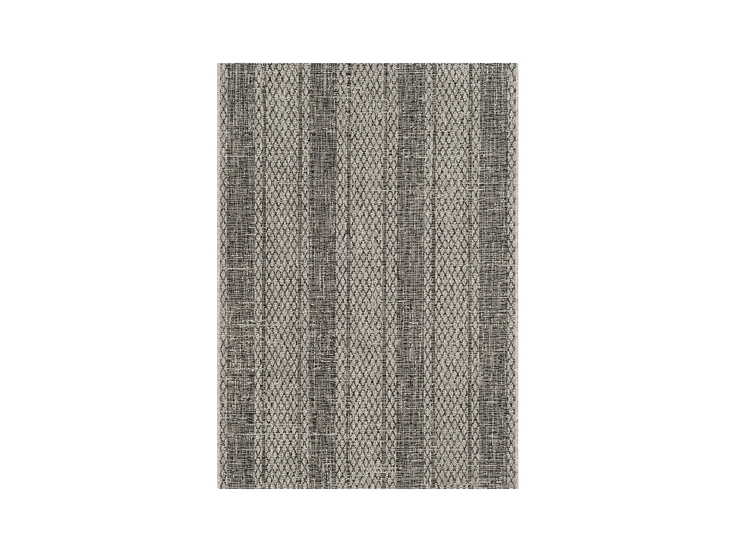 Tapis Gris/Noir 79 X 152 cm - Rafal