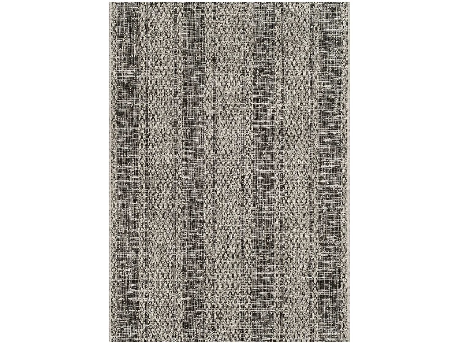 Tapis Gris/Noir 79 X 152 cm - Rafal