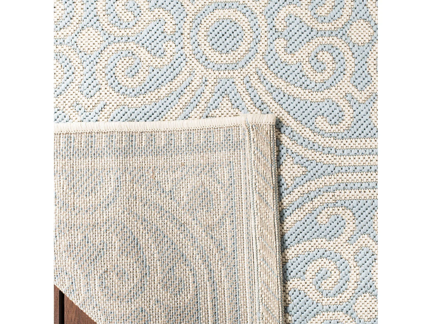 Tapis Bleu/Neutre 79 X 152 cm - Alicudi