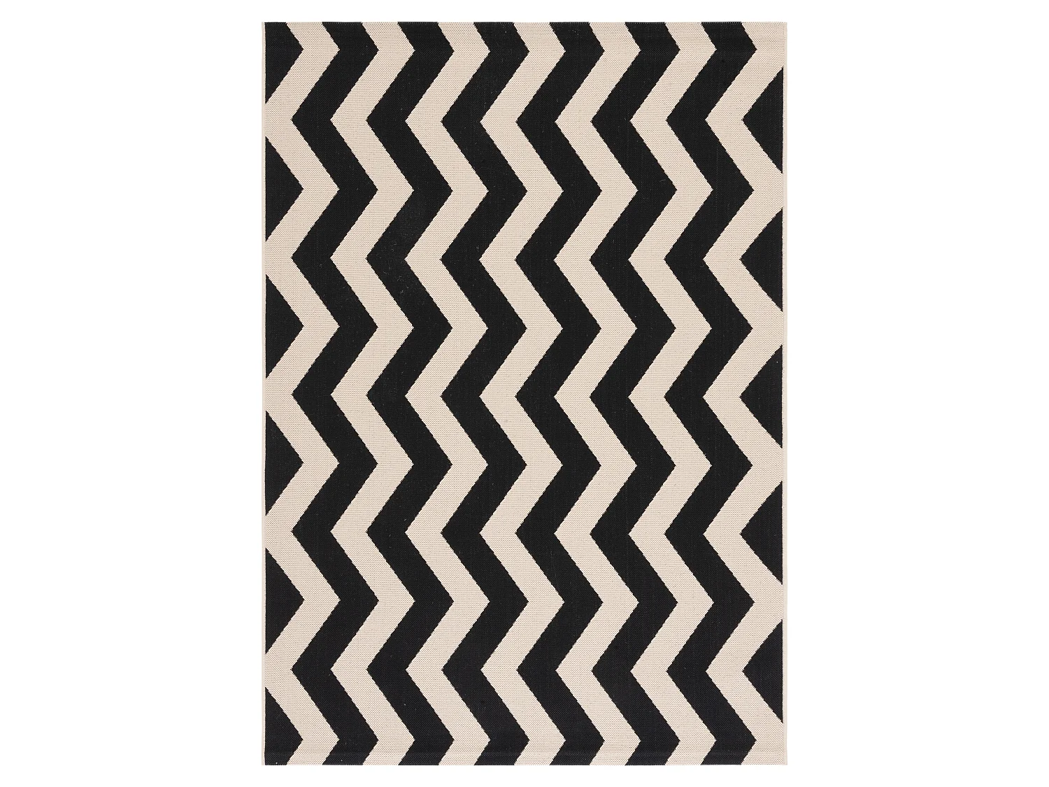 Tapis Noir/Neutre 201 X 290 cm - Amalfi