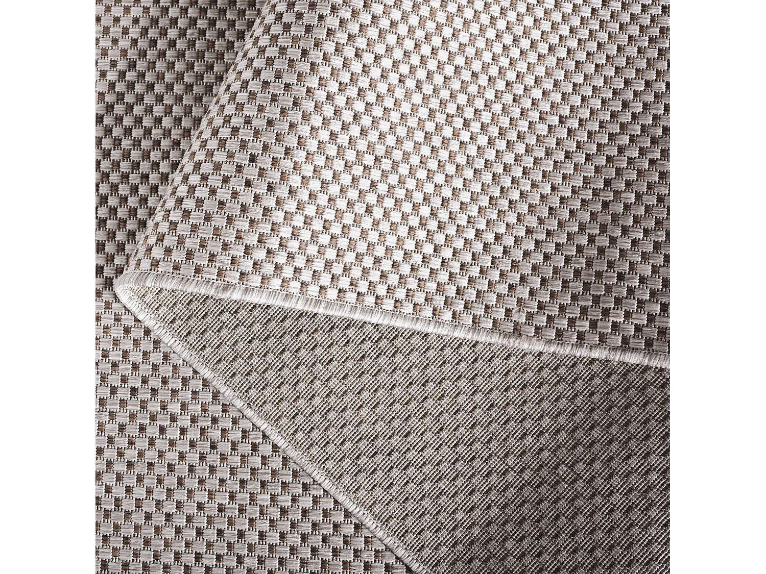 Tapis Neutre/Marron 79 X 152 cm - Daphne