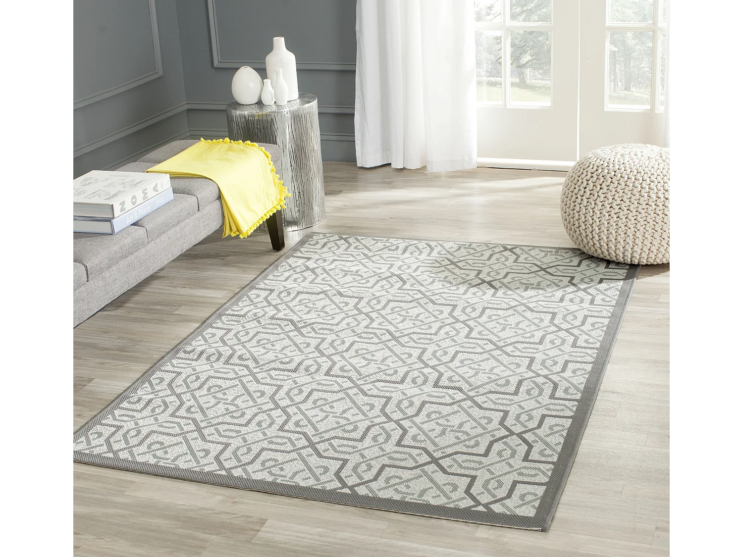 Tapis Gris 160 X 231 cm - Eleonora