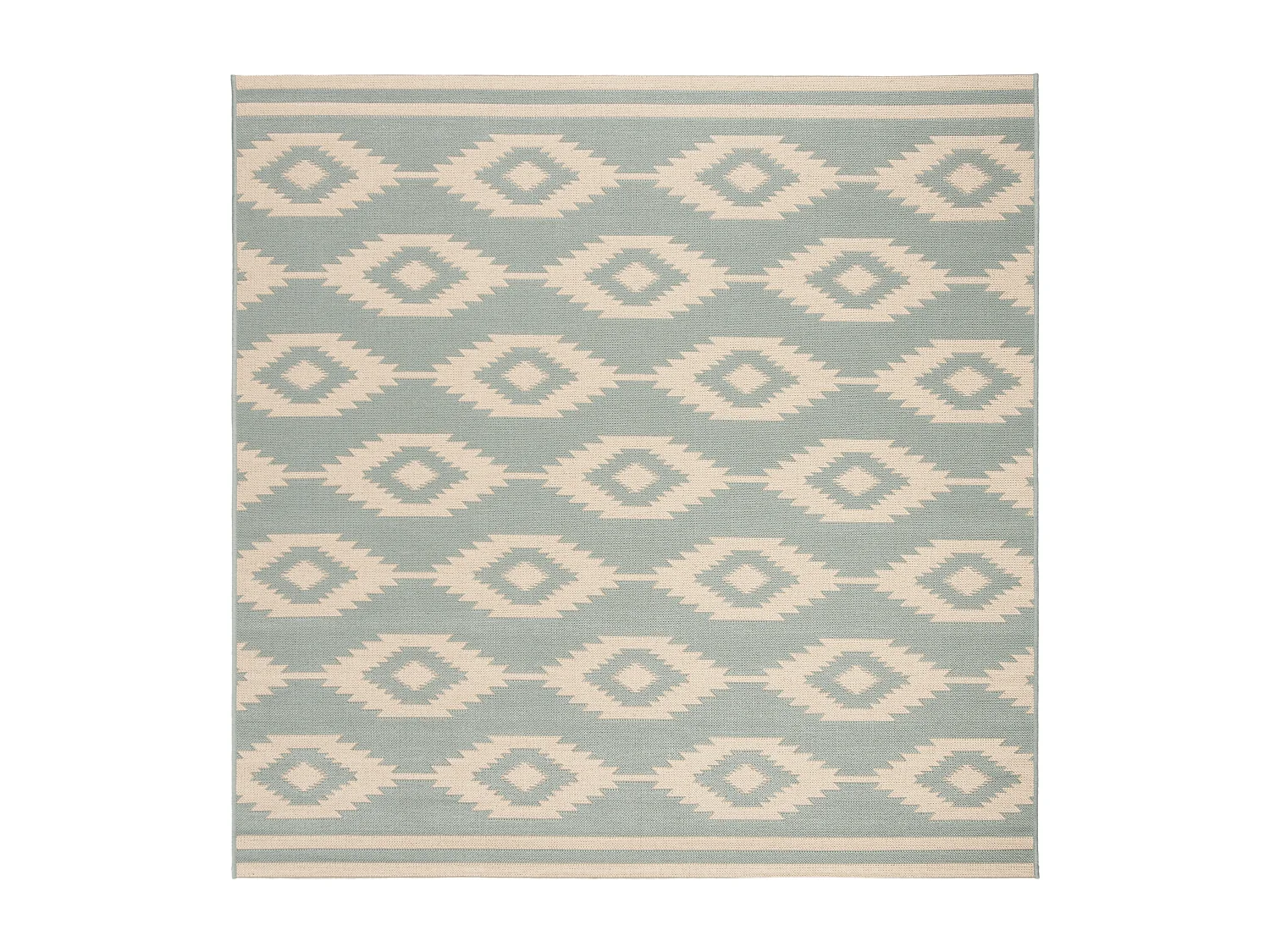 Tapis Bleu/Neutre 201 X 201 cm - Budelli