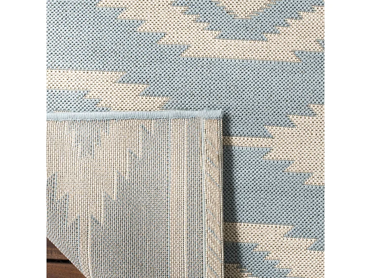 Tapis Bleu/Neutre 201 X 201 cm - Budelli