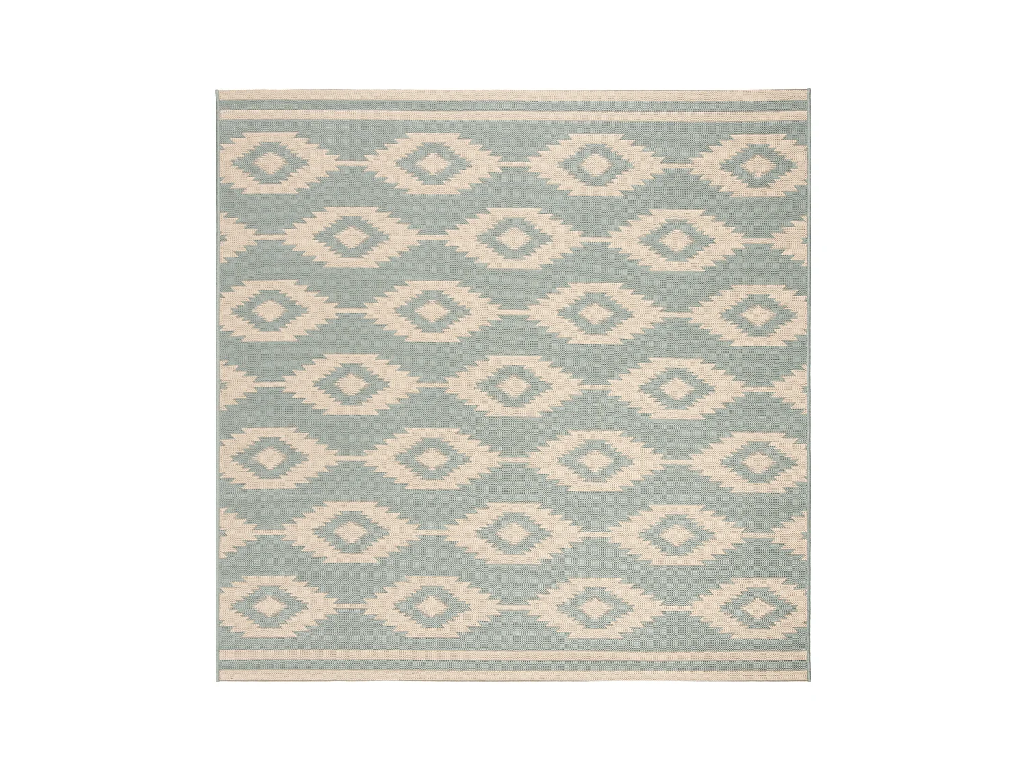 Tapis Bleu/Neutre 201 X 201 cm - Budelli