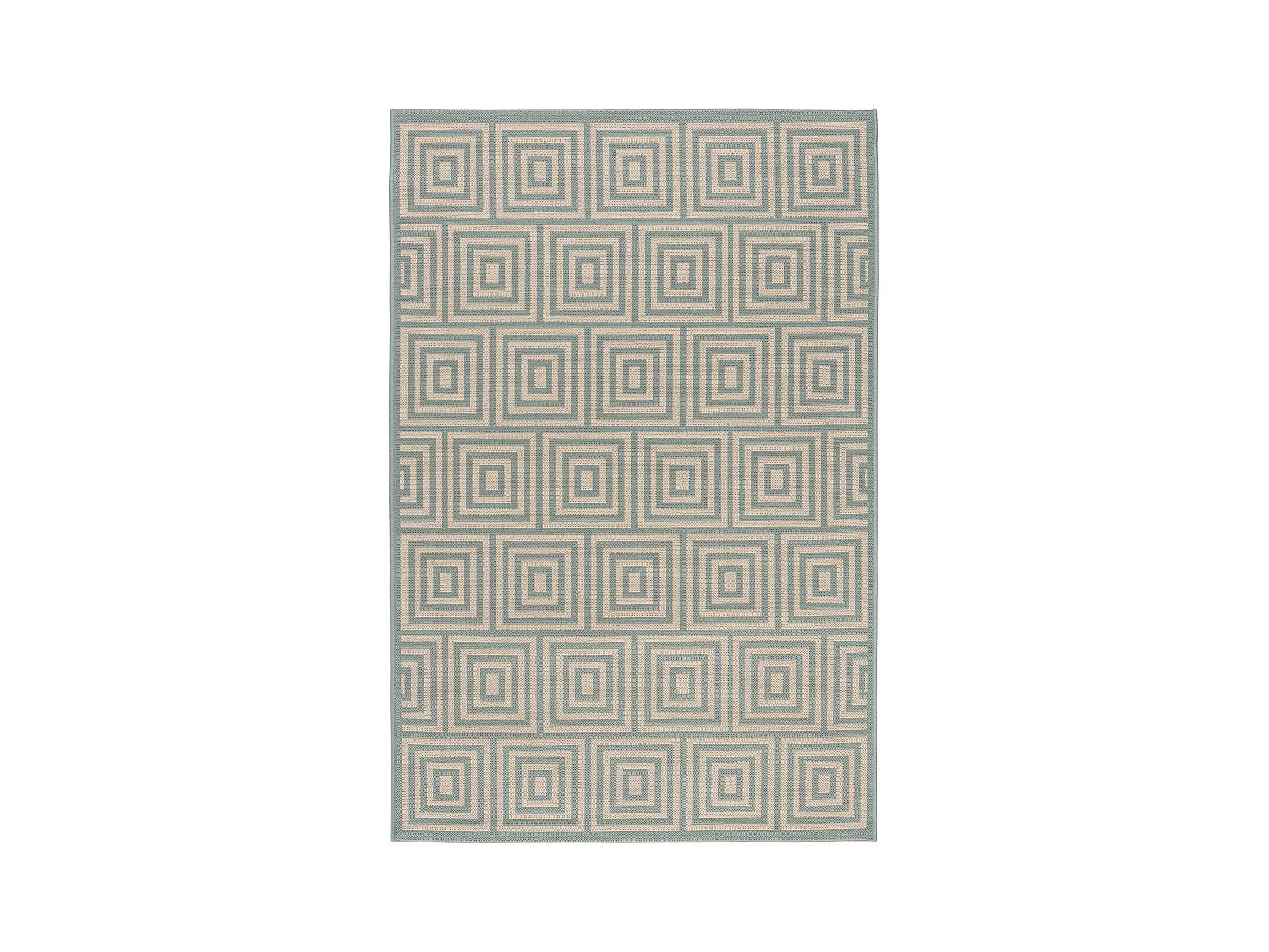 Tapis Bleu/Neutre 79 X 152 cm - Levanzo