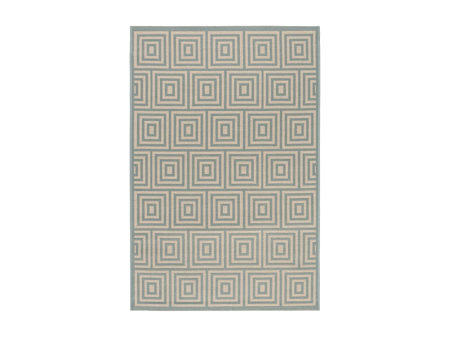 Tapis Bleu/Neutre 79 X 152 cm - Levanzo