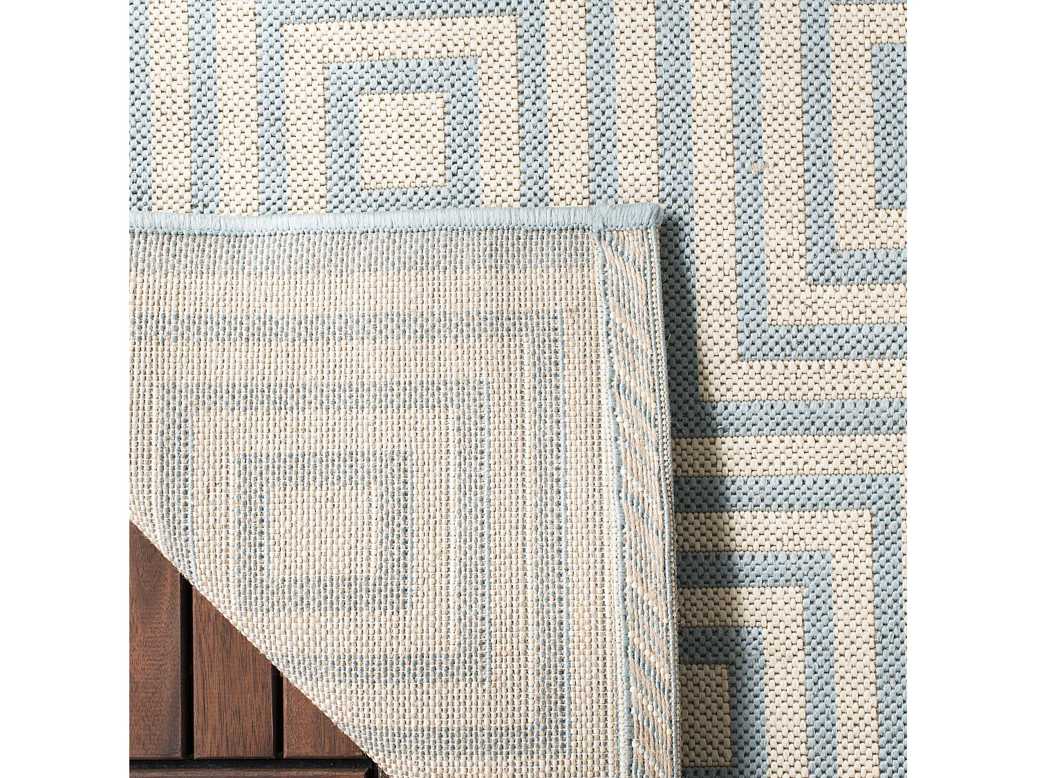 Tapis Bleu/Neutre 79 X 152 cm - Levanzo