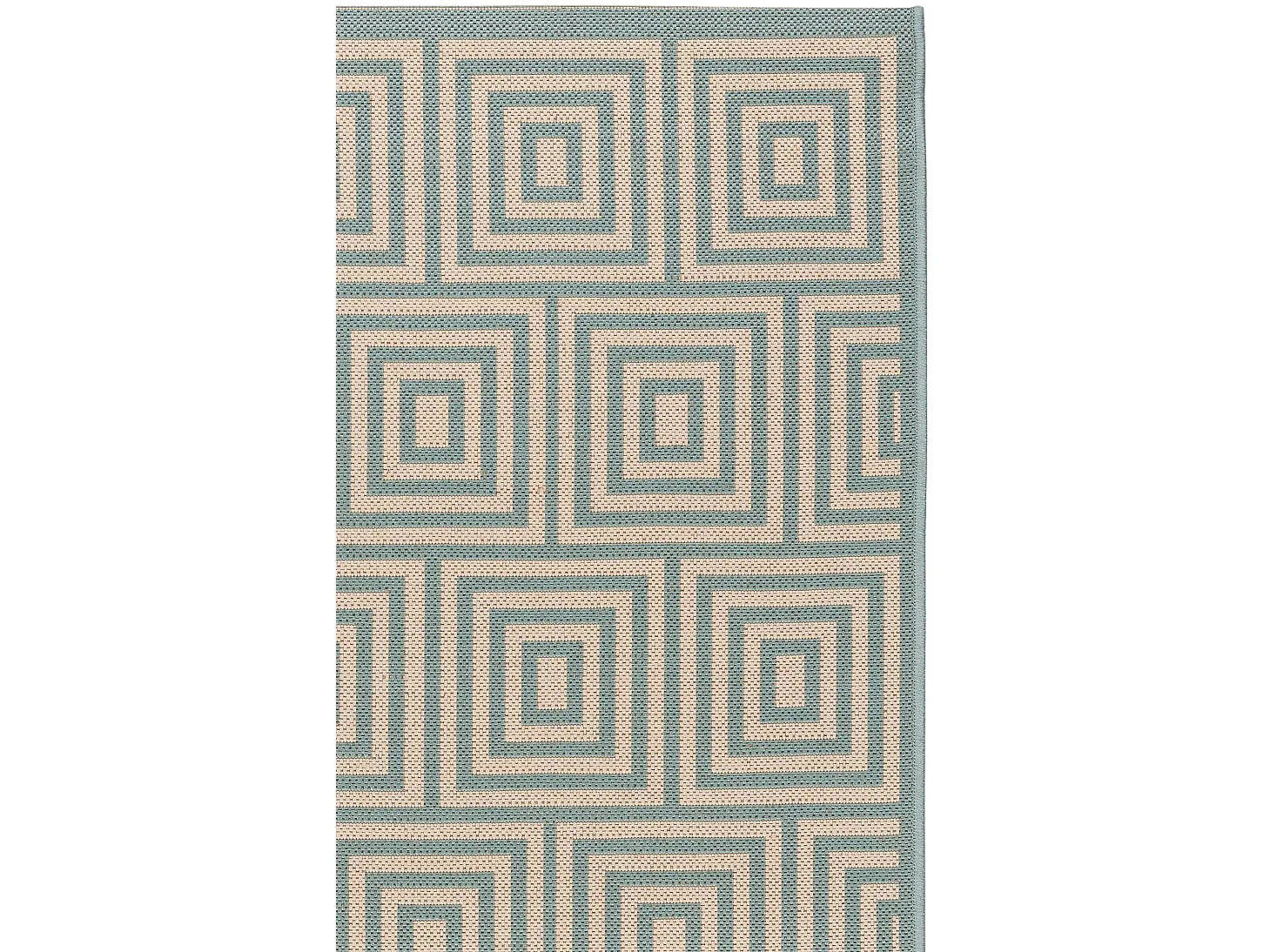 Tapis Bleu/Neutre 79 X 152 cm - Levanzo