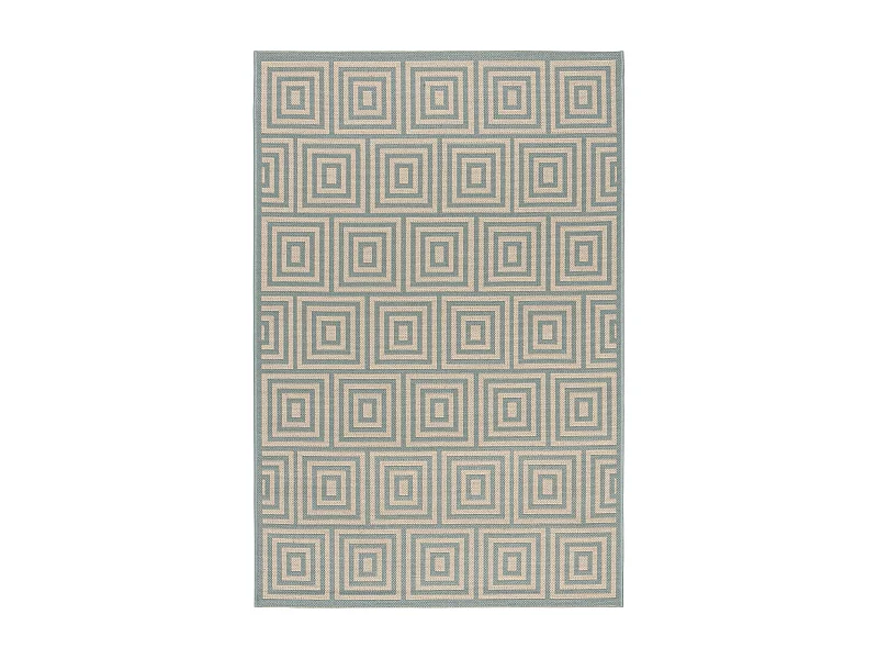 Tapis Bleu/Neutre 79 X 152 cm - Levanzo