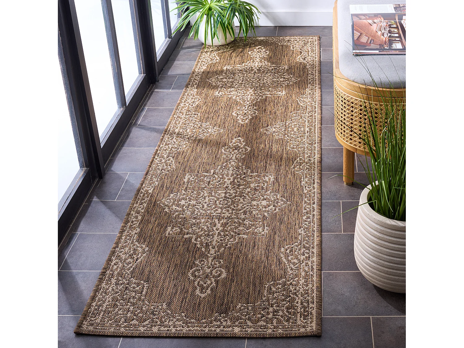 Tapis Neutre 61 X 244 cm - Tropea