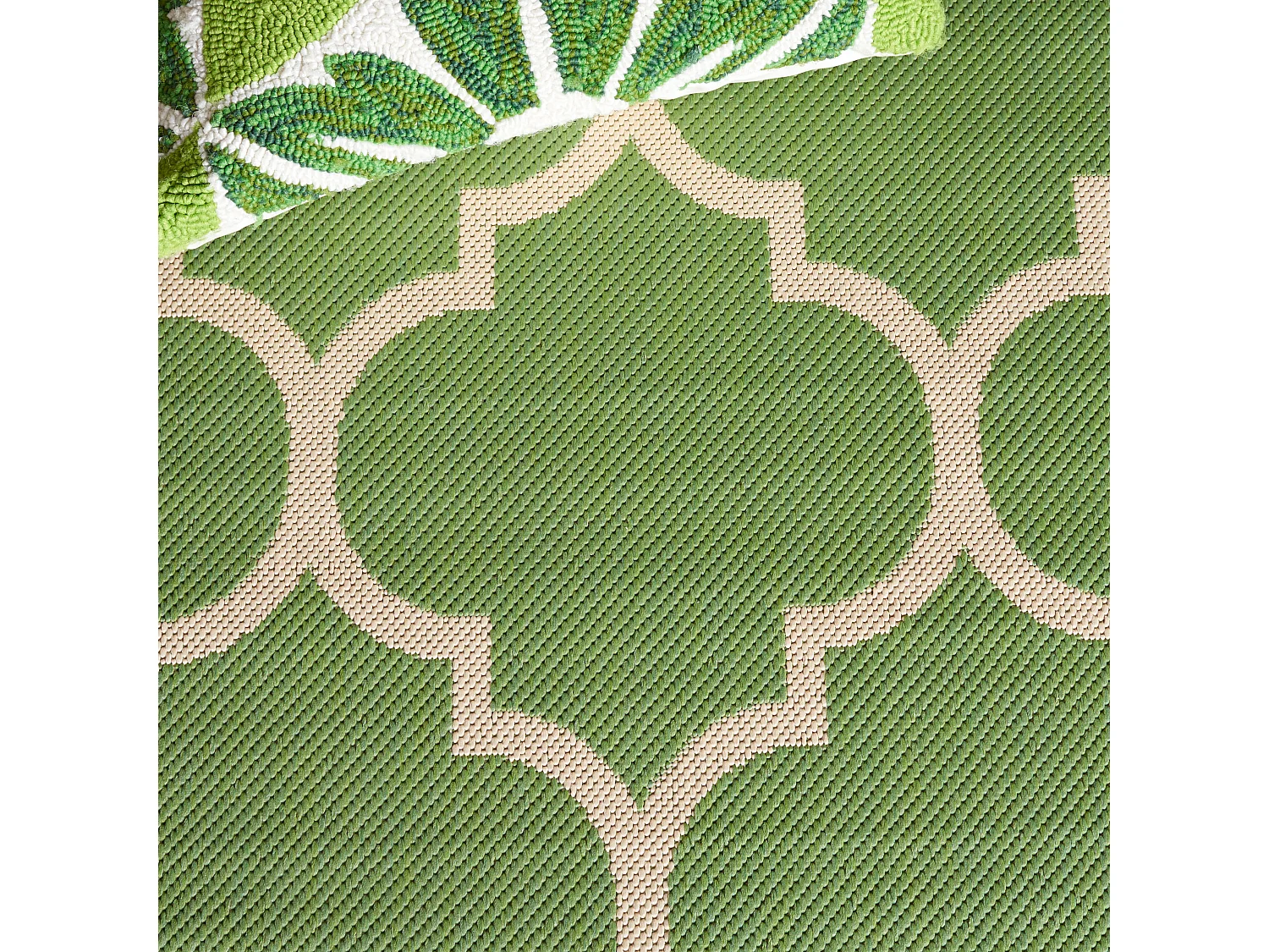 Tapis Vert/Neutre 160 X 231 cm - Arista