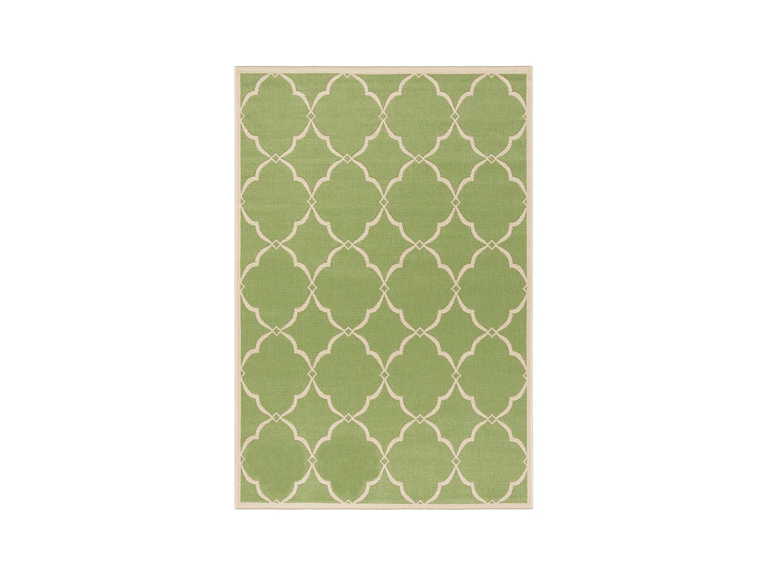 Tapis Vert/Neutre 79 X 152 cm - Positano