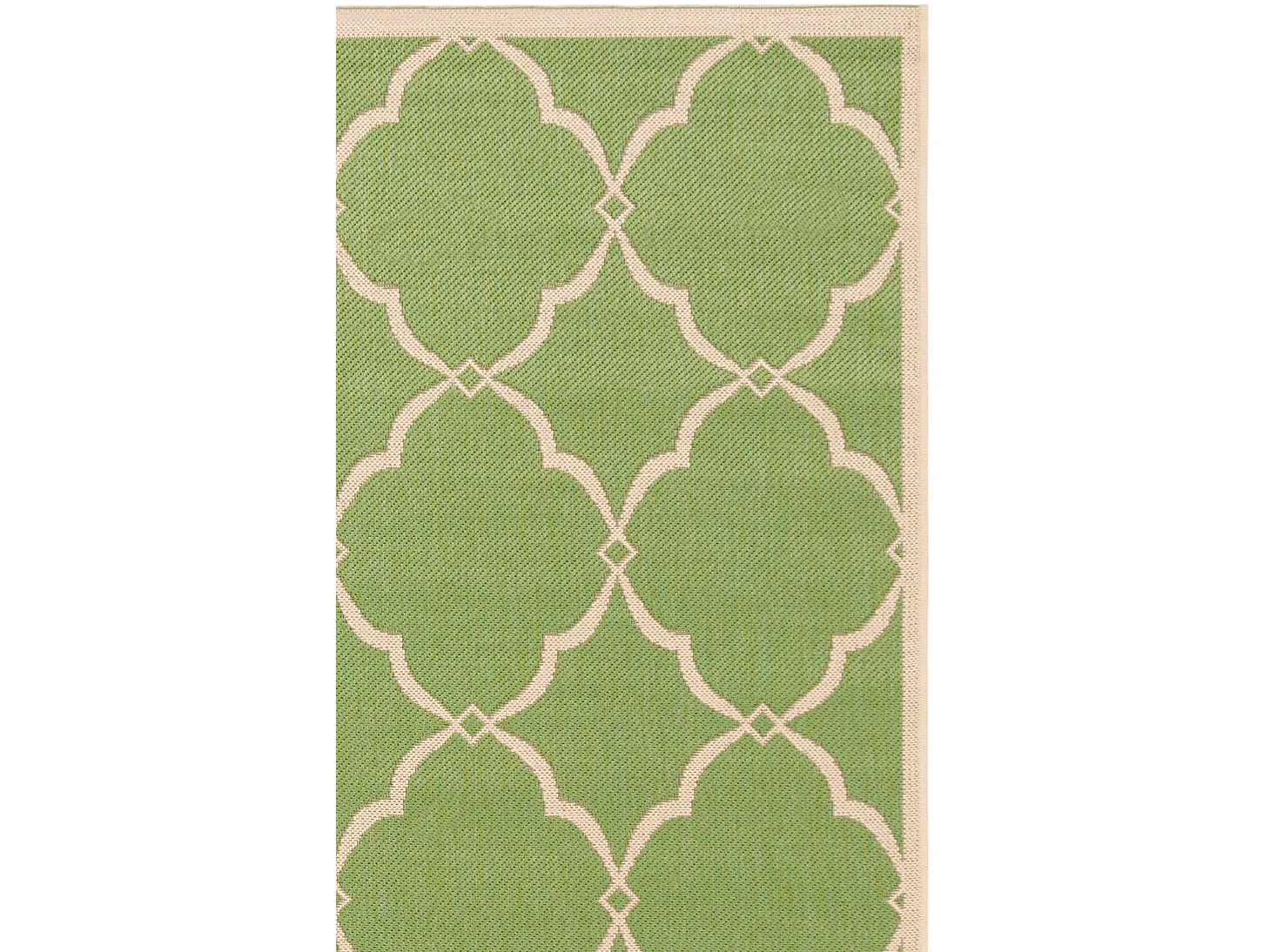 Tapis Vert/Neutre 79 X 152 cm - Positano