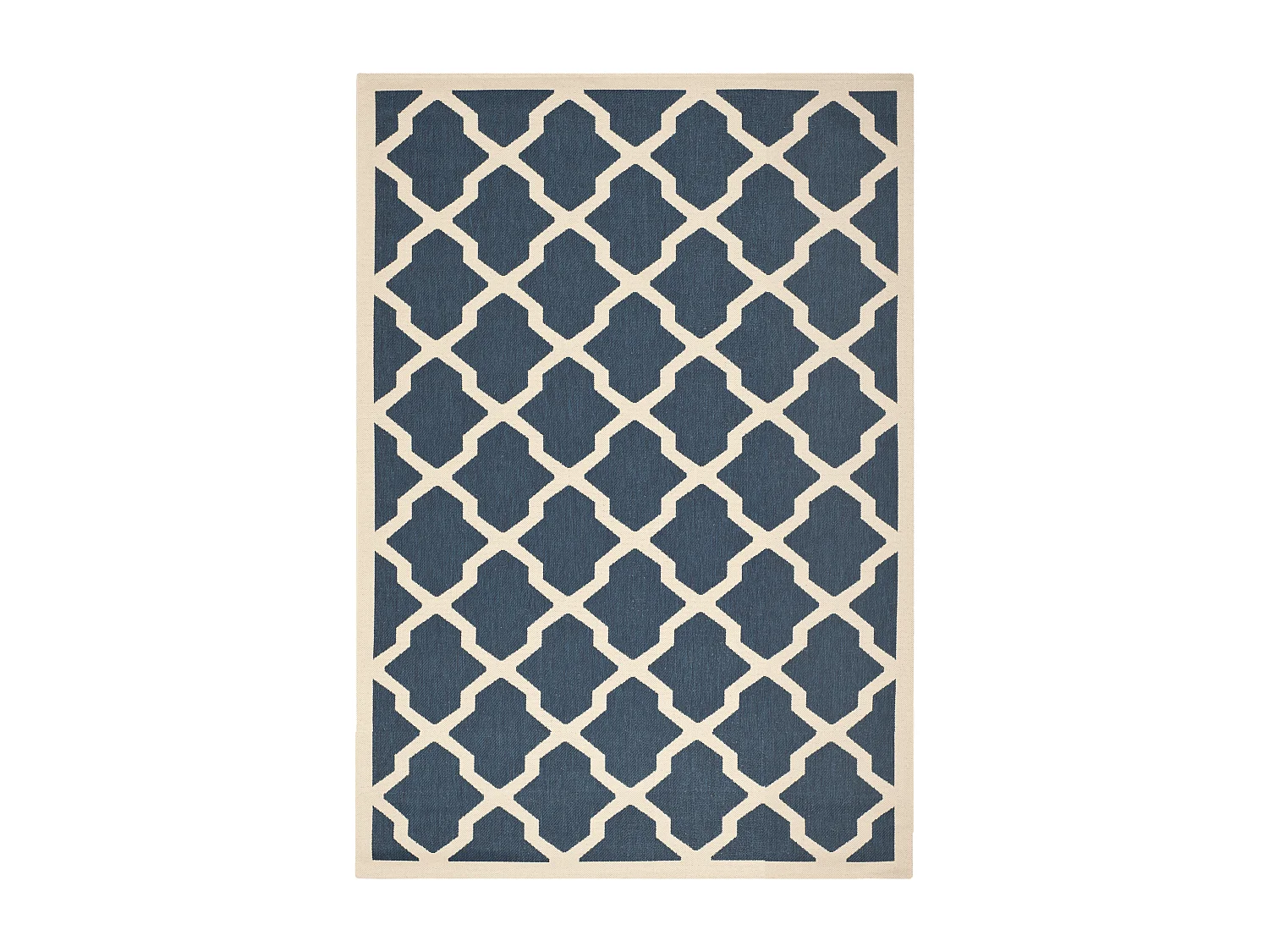 Tapis Bleu Marine/Neutre 160 X 231 cm - Samanna