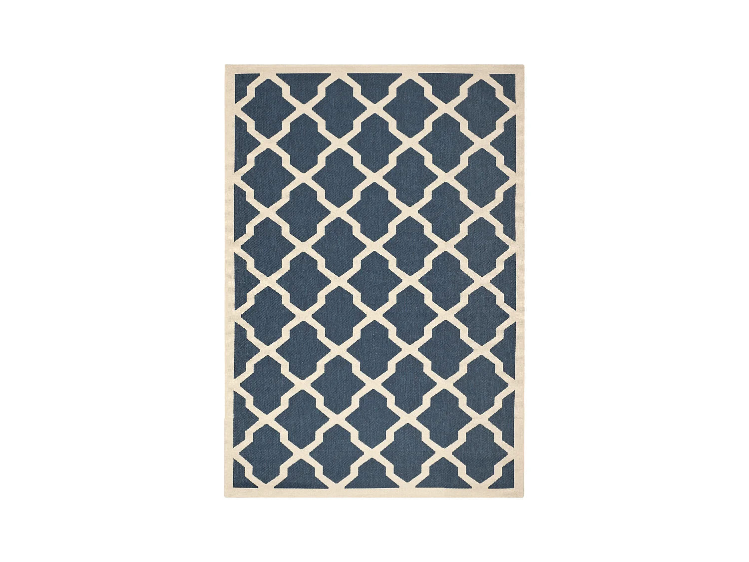 Tapis Bleu Marine/Neutre 160 X 231 cm - Samanna