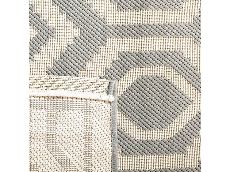 Tapis Gris/Neutre 79 X 152 cm - Zariah