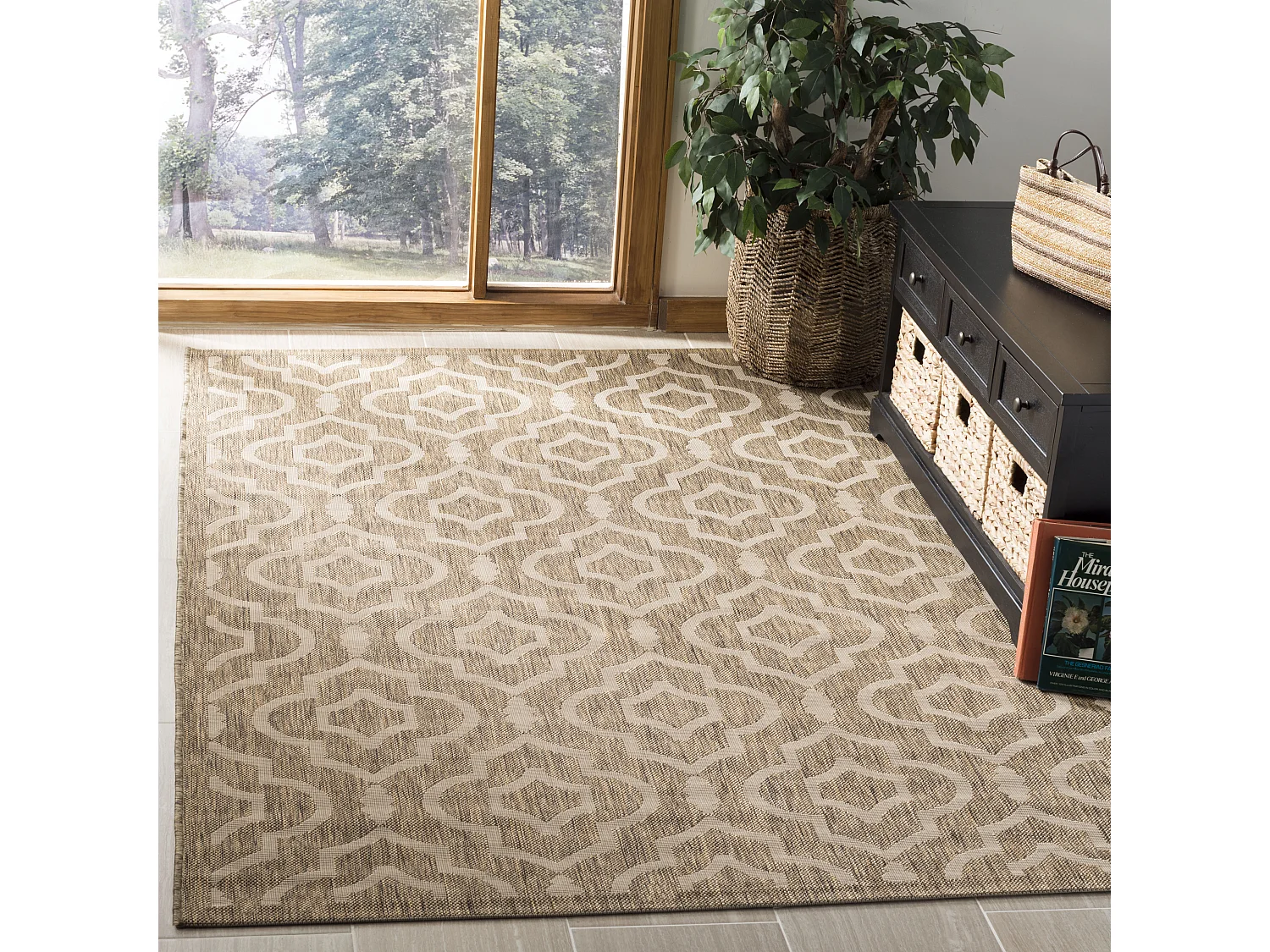 Tapis Marron/Neutre 201 X 290 cm - Mykonos