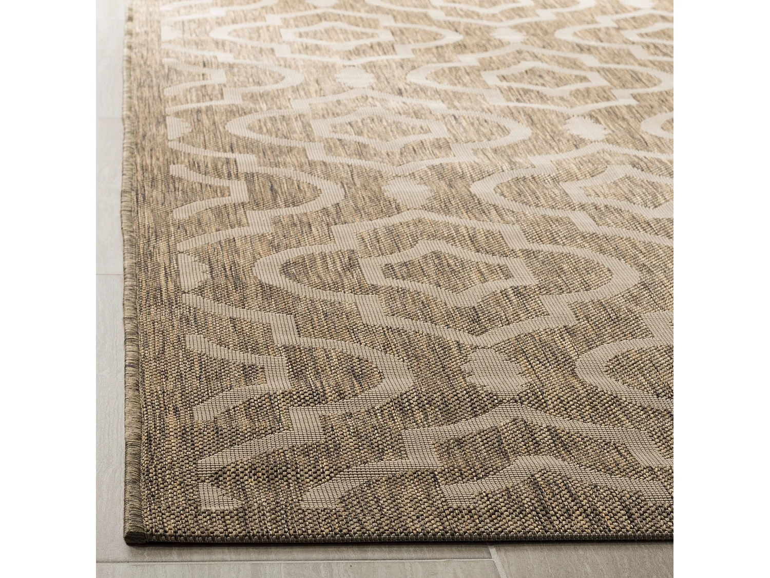 Tapis Marron/Neutre 201 X 290 cm - Mykonos