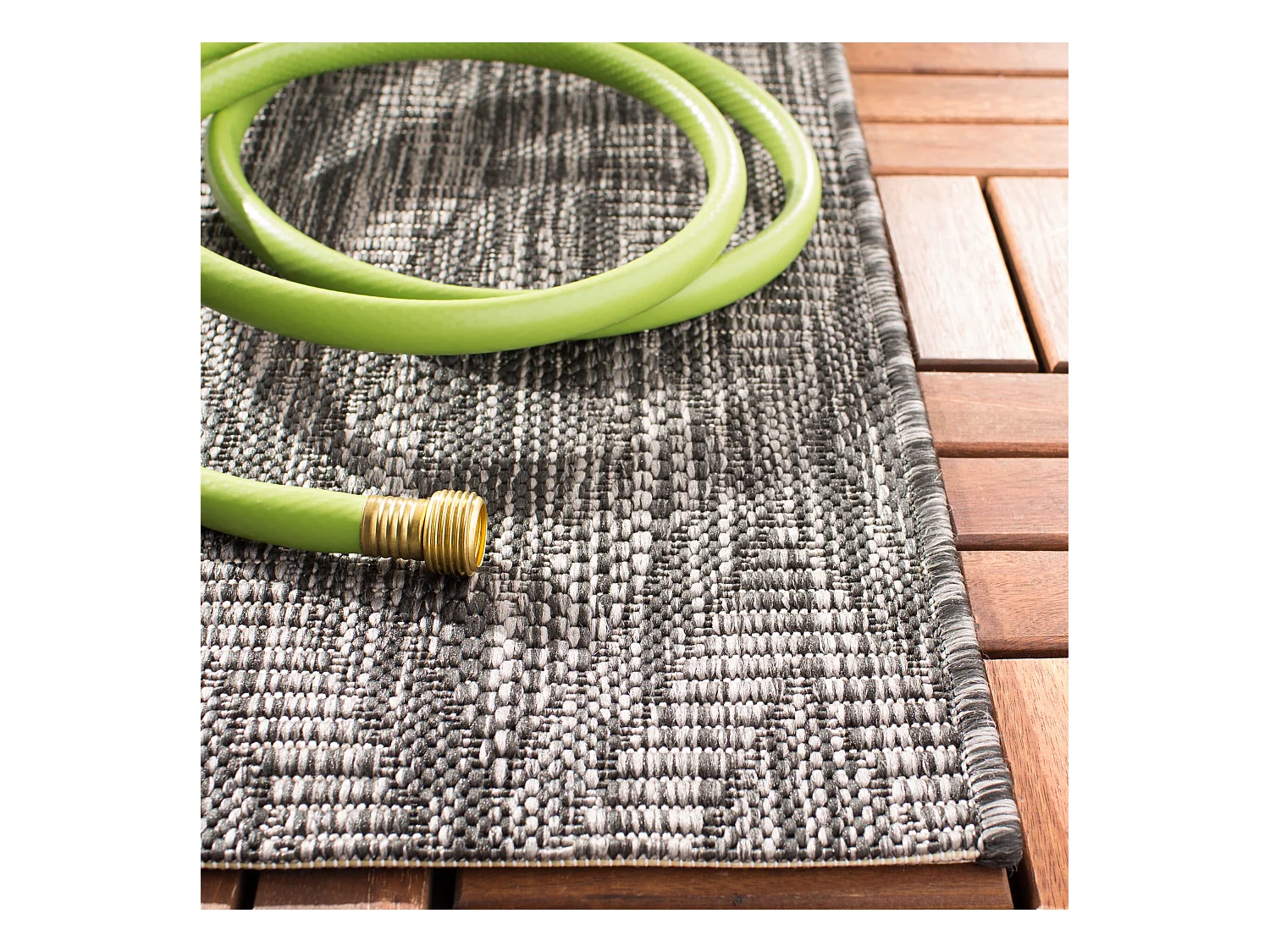 Tapis Noir/Noir 160 X 231 cm - Clementine