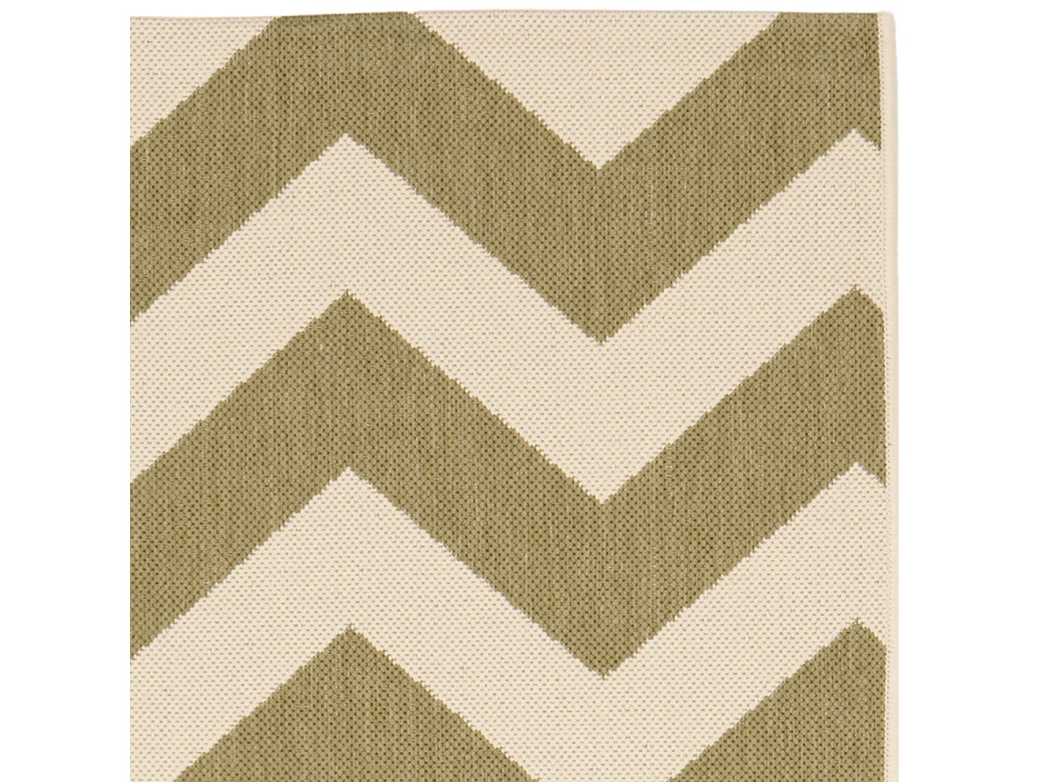 Tapis Vert/Neutre 201 X 290 cm - Chelsea
