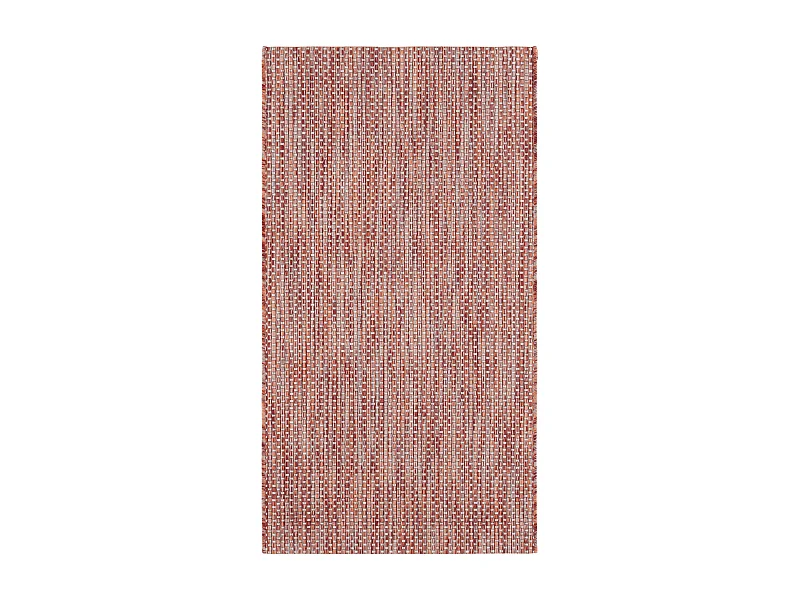 Tapis Rouge/Neutre 79 X 152 cm - Daphne