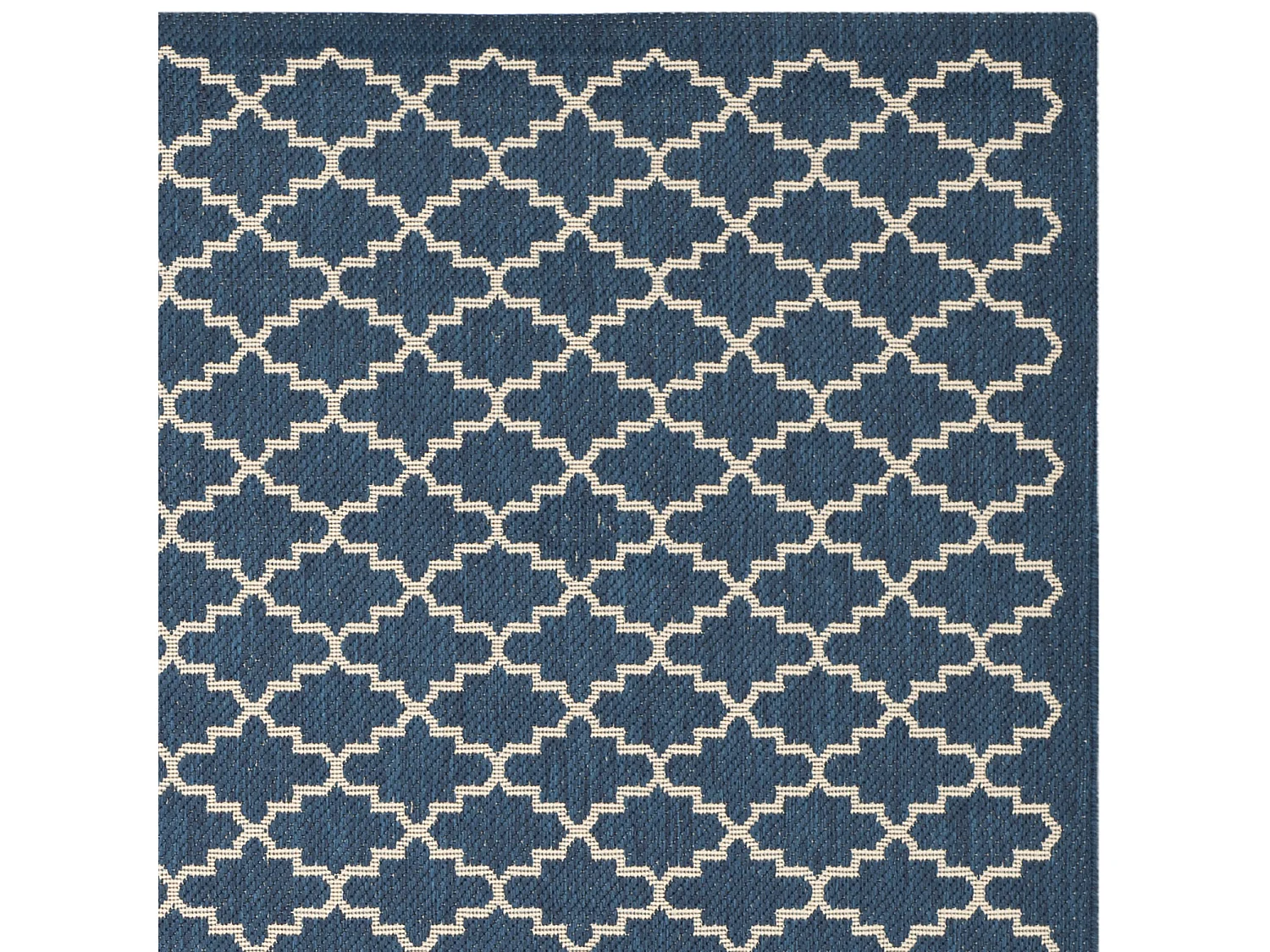 Tapis Bleu Marine/Neutre 160 X 231 cm - Zinnia