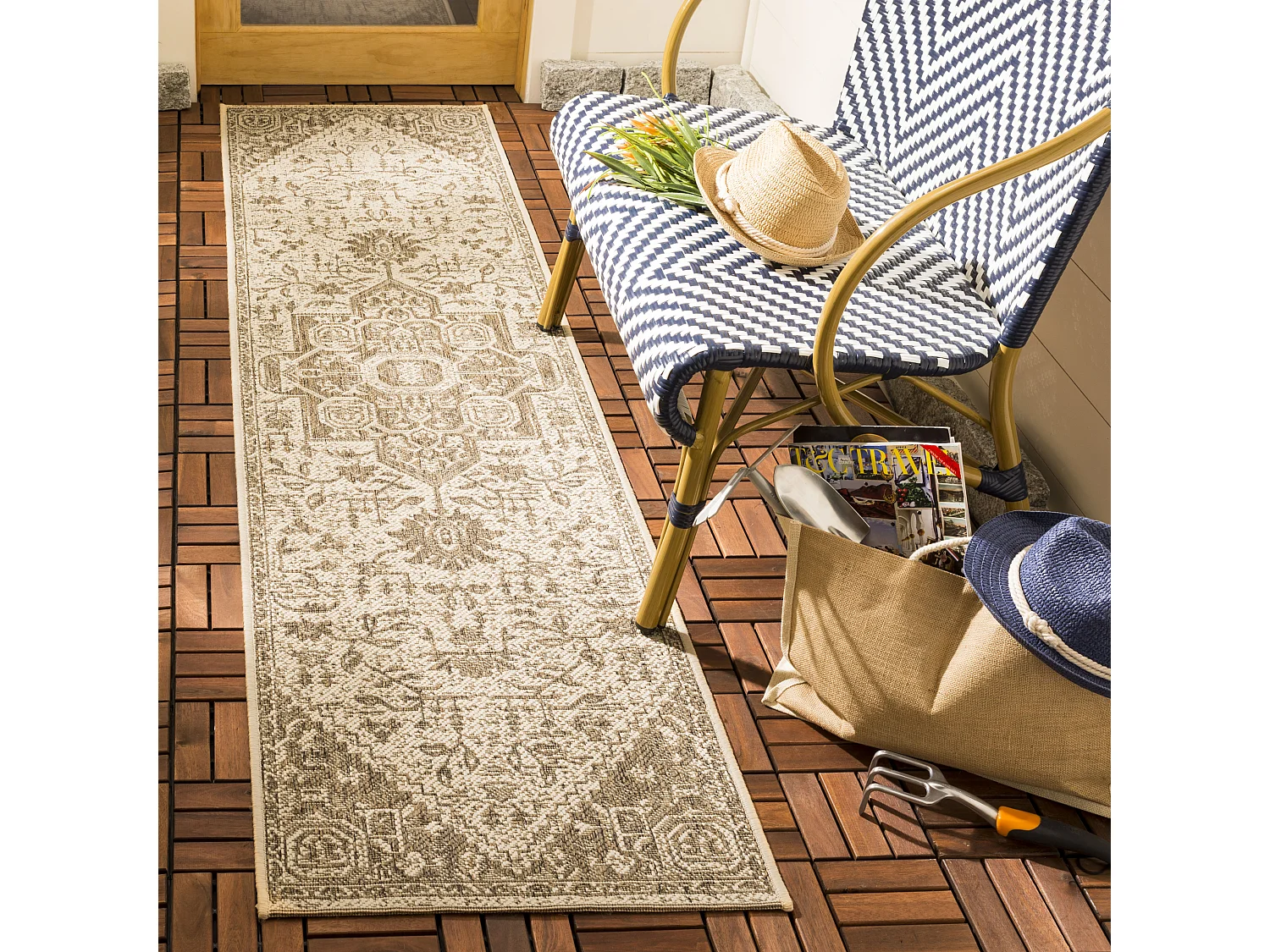 Tapis Neutre 61 X 244 cm - Elba