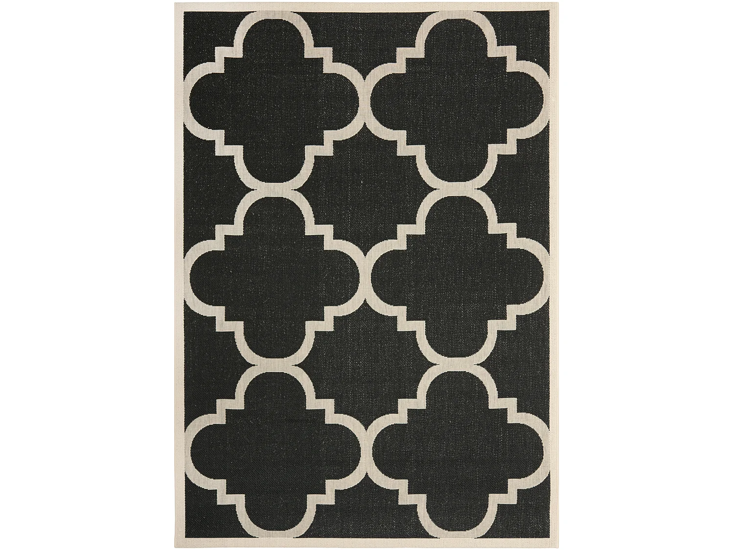 Tapis Noir/Neutre 160 X 231 cm - Jojo