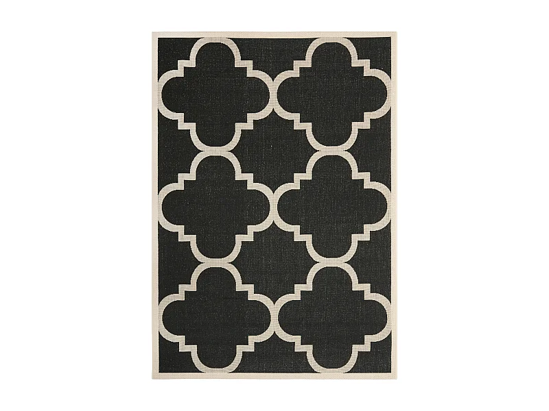 Tapis Noir/Neutre 160 X 231 cm - Jojo