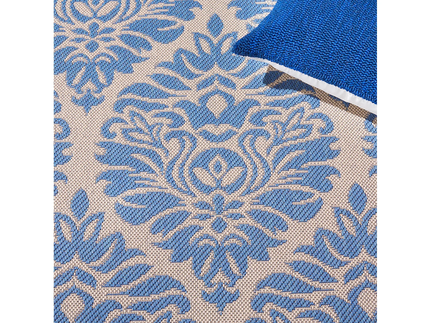 Tapis Neutre/Bleu 79 X 152 cm - Panarea