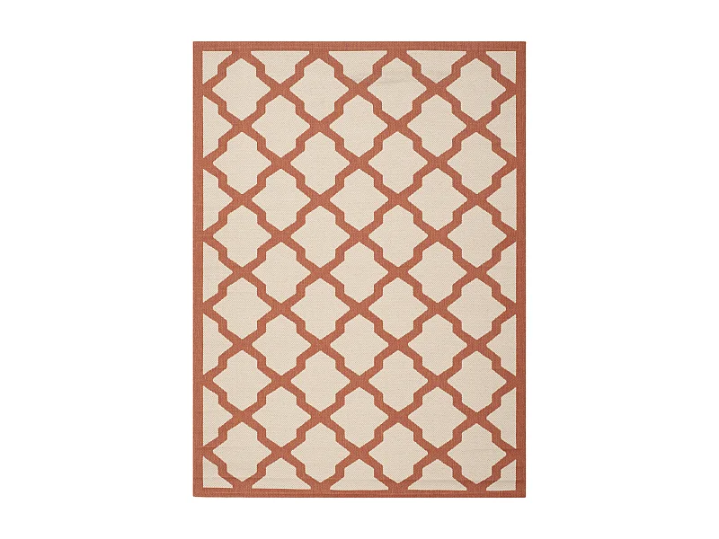Tapis Neutre/Orange 160 X 231 cm - Samanna