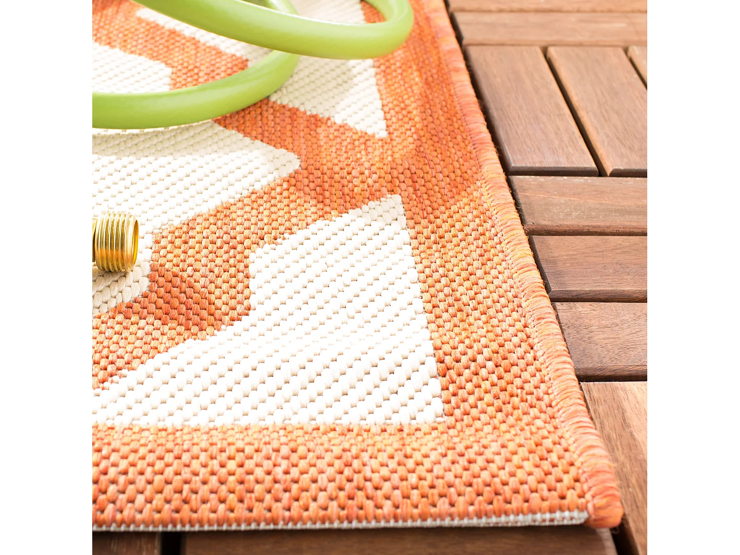Tapis Neutre/Orange 160 X 231 cm - Samanna