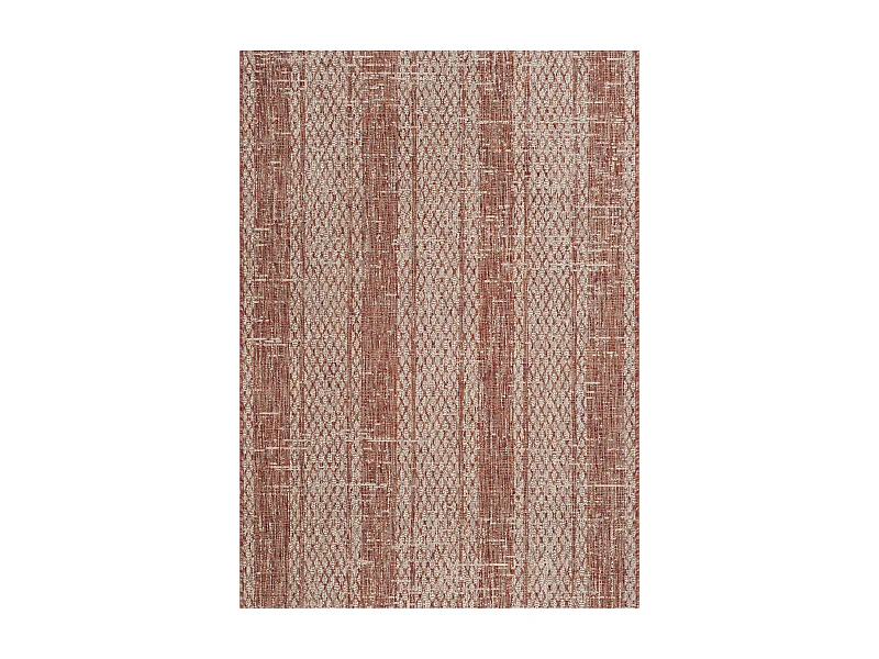 Tapis Neutre/Orange 79 X 152 cm - Rafal