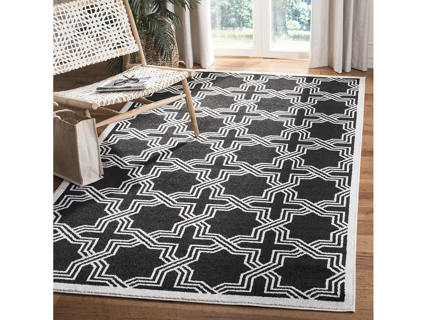 Tapis Gris/Neutre 152 X 244 cm - Casey