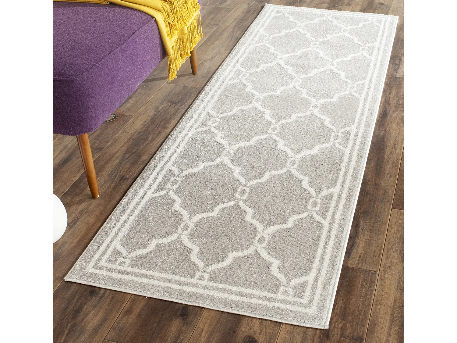 Tapis Gris/Neutre 76 X 122 cm - Kayle