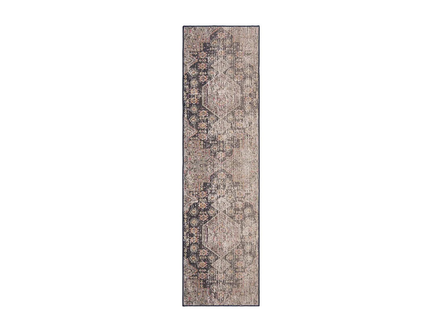 Tapis Noir/Multicolore 69 X 244 cm - Annik