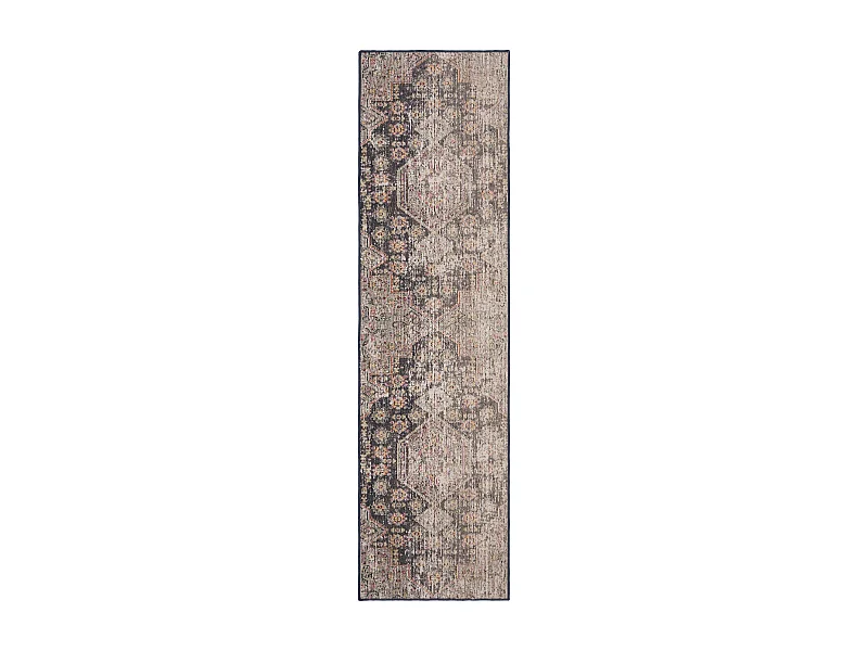 Tapis Noir/Multicolore 69 X 244 cm - Annik