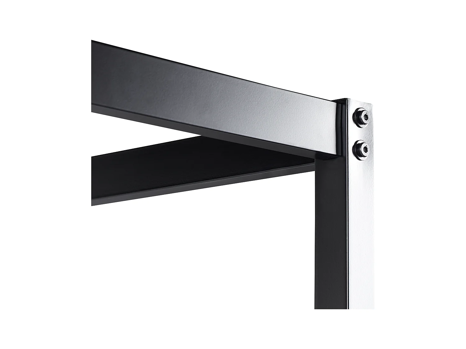 Hemelbed Metaal LESTARDS 160 x 200 cm Zwart