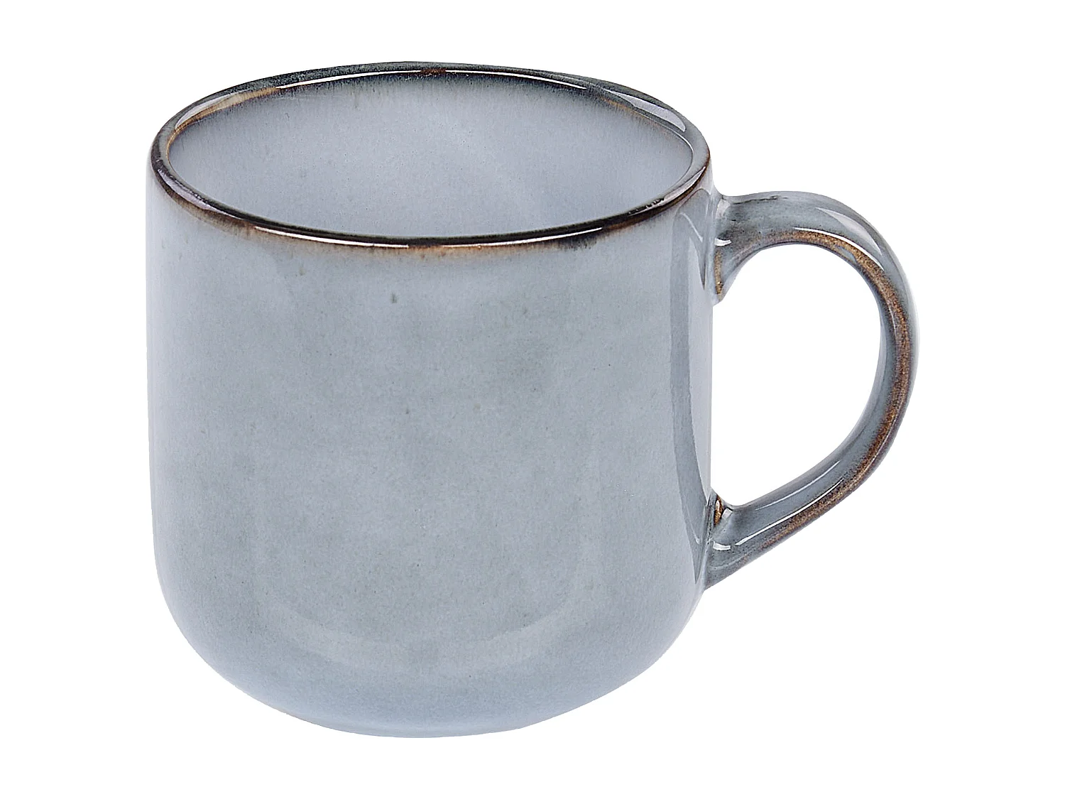 16-teiliges Tafelservice JUNIPER Steinzeug Hellblau