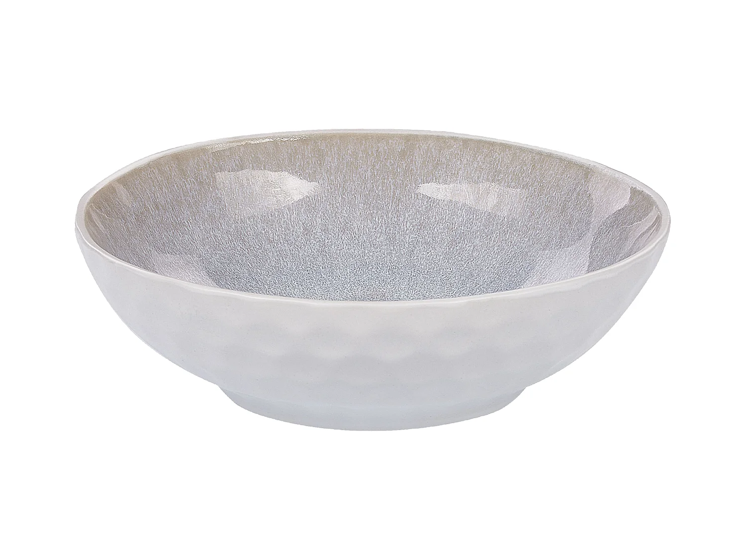 Set de 16 couverts de table SESAME Grès Gris clair