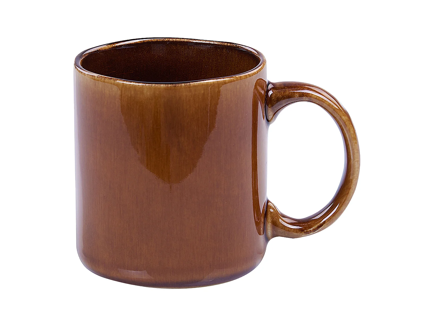 Zastawa stołowa 16-częściowa TURMERIC Kamionka Złoty brąz