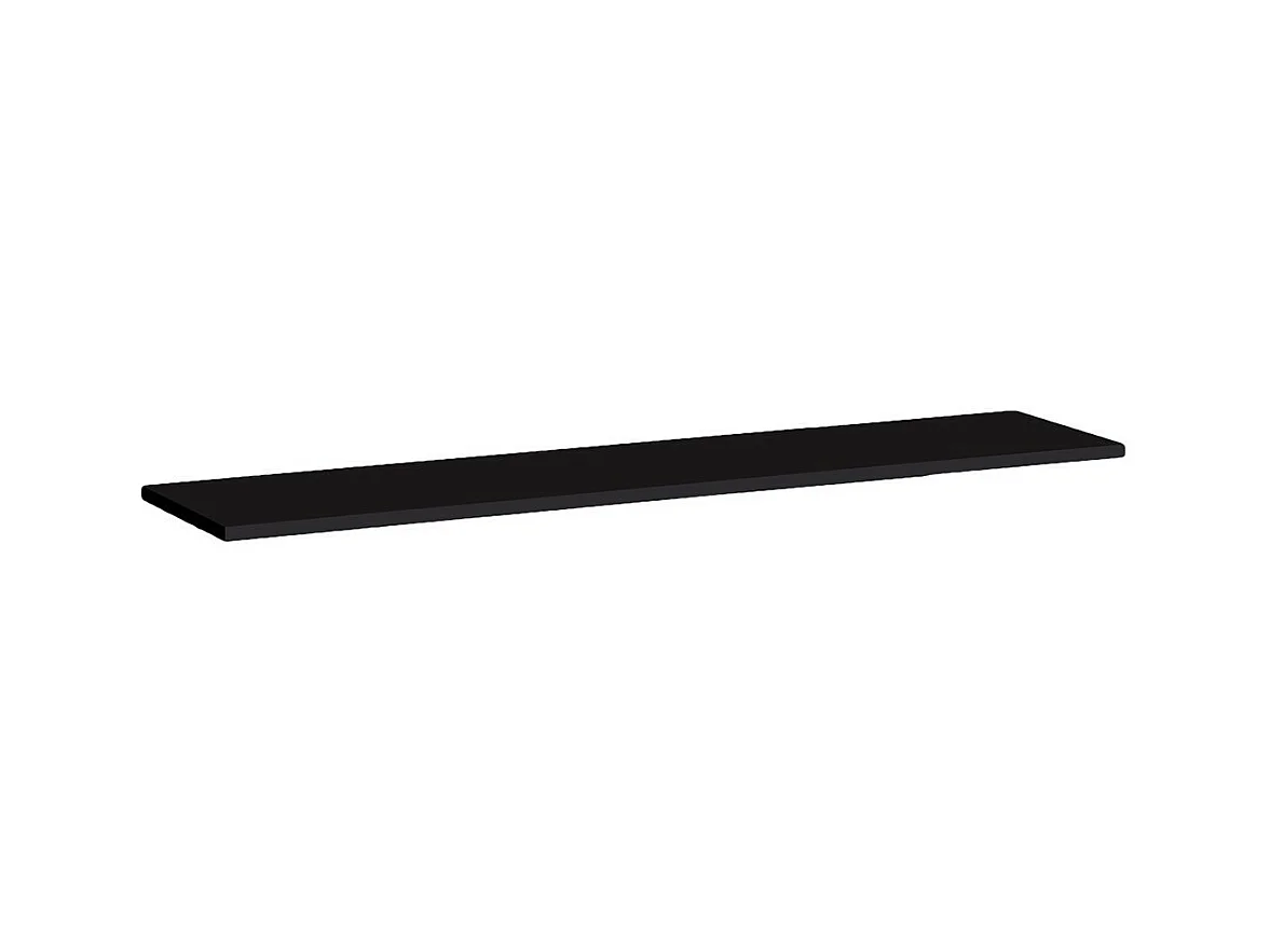 Wandrek 180 cm SWITCH - Kleur zwart - Modern en praktisch ontwerp